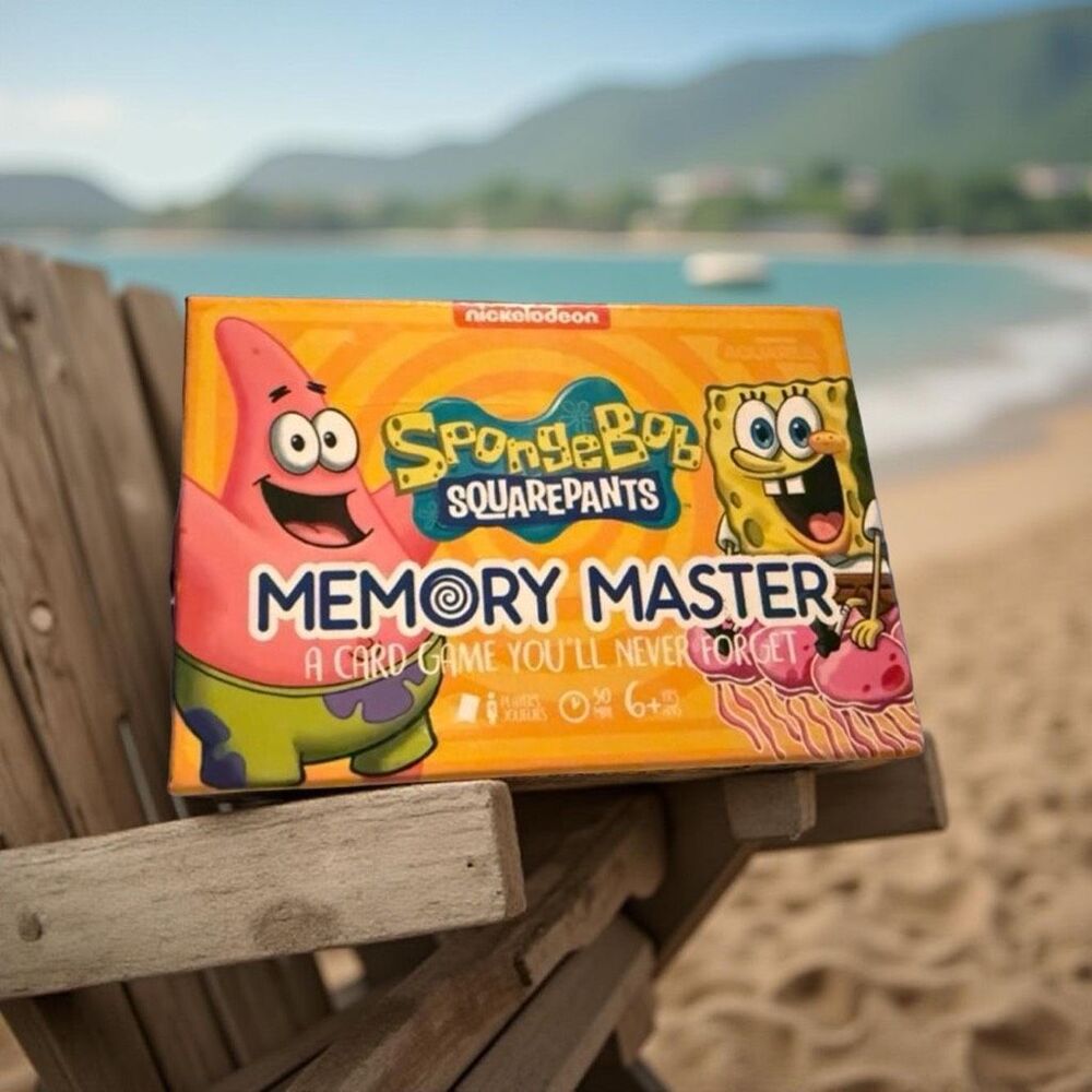 SpongeBob SquarePants Memory Master Card Game COMPLETE